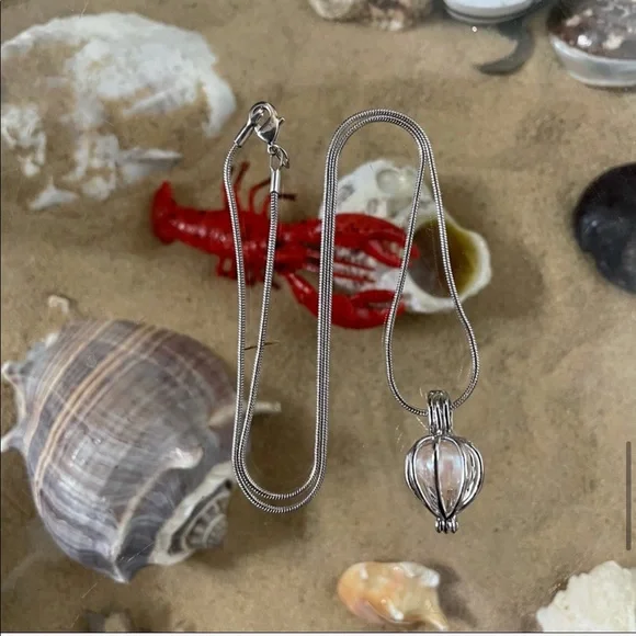 SET OF TWO Chasteness Fortune Pearl jewelry set earrings, necklace & ring - Picture 13 of 17